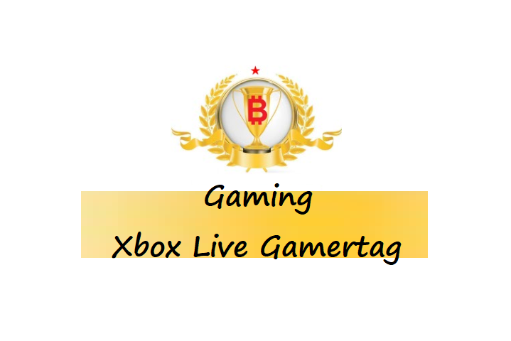 Gaming Xbox Live Gamertag